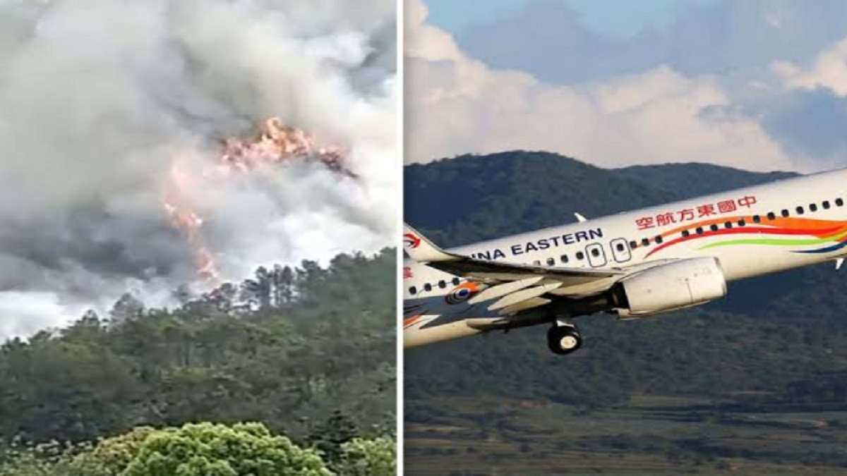 Chinese plane with 132 people onboard crashes in Guangxi province